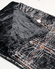 【Bランク】こたつ布団 オスロ 長方形 約190×240cm ブラック