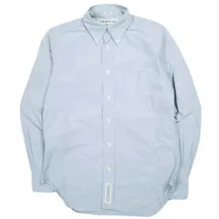 INDIVIDUALIZED SHIRTS インディビジュアライズドシャツ アメリカ製 オックスフォードBDシャツ 141/2(32) SLIM FIT サックスブルー 長袖 ボタンダウン トップス g23864
