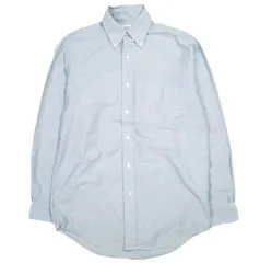 Brooks Brothers ブルックスブラザーズ アメリカ製 MAKERS オックスフォードボタンダウンシャツ MADE IN USA XS サックスブルー 長袖 BD トップス g23858