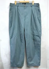 USA製 90s ヴィンテージ POLO RALPH LAUREN｜ポロラルフローレン 2タック トラウザーズ チノパンツ