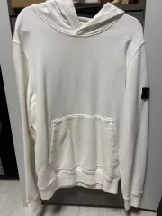 STONE ISLAND ストーンアイランド 14y ジュニア 白 フードTシャツ