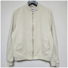 ザラ アイボリー ブルゾン ジャケット 95