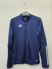 アディダス ネイビートレーナー ジップアップ ジャケット S