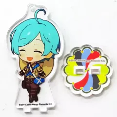 【中古】雑貨 深海奏汰 「あんさんぶるスターズ!!×animatecafe トレーディングアクリルスタンドキーホルダー ESアニバーサリーパークVer. Aグループ」