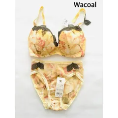 【新品】Wacoal　ワコール　ブラ＆ショーツ セット　E70/M   日本製　送料込み　6460679
