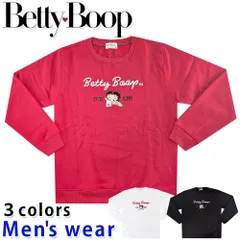 ベティちゃん 裏起毛 トレーナー メンズ スウェット ベティ ブープ グッズ BE1344-70B