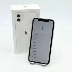 iPhone11 64GB ホワイト NWLU2J/A SIMフリー バッテリー最大容量86%【C5502-60】