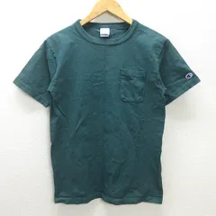 G■USA製■チャンピオン/champion ヘビーウェイトTシャツ/T1011【S】緑/men's/55【中古】■