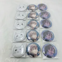未使用 にじさんじ ChroNoiR 叶 ロト 缶バッジ カプセルトイ 15個
