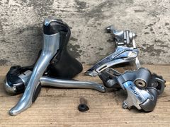 SHIMANO 105 5700系 シフター・ディレイラーセット 11速 - メルカリ