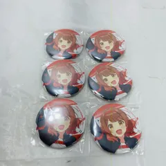 未使用  学園アイドルマスター 学マス アイマス セブンネット 花海佑芽 缶バッジ 6点