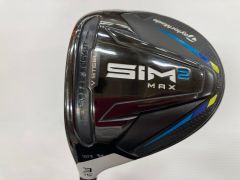 テーラーメイド　SIM2 MAX　15度　TENSEI BLUE TM50(SIM2)　Sフレックス　フェアウェイウッド　中古【最短即日発送】