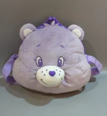 エスケイジャパン ケアベア フェイスBIGがまぐち Sweet Dream Bear(紫)