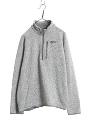 【お得なクーポン配布中!】 パタゴニア ベターセーター ハーフジップ メンズ L / 18年製 アウトドア 裏起毛 フリース セーター プルオーバー ジャケット ワンポイント