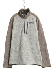 【お得なクーポン配布中!】 パタゴニア ベターセーター ハーフジップ メンズ М 古着 19年製 アウトドア フリース セーター 裏起毛 ジャケット プルオーバー ツートン