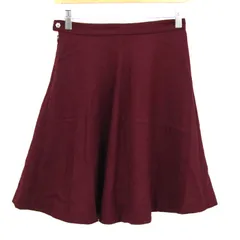 プロポーションボディ ドレッシング スカート ボトムス フレア ウール レディース 3サイズ エンジ PROPORTION BODY DRESSING 【中古】