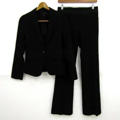 美品✨ICB アイシービー スーツ セットアップ レディース L＆2L ブラック 美品✨ICB アイシービー スーツ セットアップ レディース L＆2L
