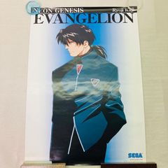 37 新世紀エヴァンゲリオン B2 ポスター 碇ゲンドウ ヒーローズ 第弐弾 