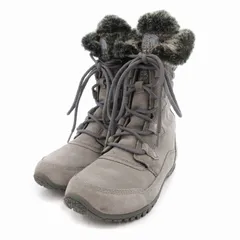 ザノースフェイス THE NORTH FACE Nuptse Purna II Botas スノーブーツ ロング ファー スエード 23cm グレー NF0A32Y7YUJ /JS