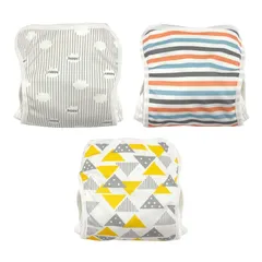 [チャックルベビー] おむつカバー オムツカバー 3枚組 女の子 男の子 保育園 内ベルト 80cm T2703C-80-00 1