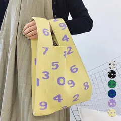 ニットバッグ レディースミニトートバック