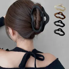 樹脂ヘアクリップ レディース まとめ髪