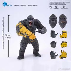 [신품 미개봉]Hiya Toys 고질라 vs 콩 새로운 제국 Kong BEAST Glove Ver 메카니컬 글러브 Ver. 가동 피겨 EBG0433 액션 피규어