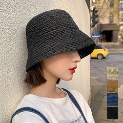 모자 종이 모자 봄 여름 자외선 대책