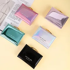 二つ折り財布 がま口三つ折り財布 ミニウォレット