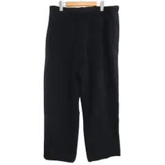 ユニクロ UNIQLO × ニードルス Needles 美品 25年 コラボ フリースワイドパンツ パピヨン ライン 黒 ブラック XL