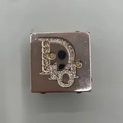 美品　Christian Dior クリスチャンディオール　リップケース　コスメ　サマープレイ　ダイヤ　ピンクゴールド　ロゴ型押し