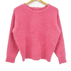 ラウンジドレス ニット トップス 長袖 セーター チャイニーズラクーン レディース Fサイズ ピンク loungedress 【中古】のサムネイル