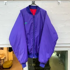 Columbia 90s リバーシブル ダウン ブルゾン ジャケット XL