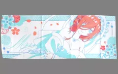 【中古】雑貨 中野三玖 フェイスタオル 「一番くじONLINE 五等分の花嫁∬ ～『ねぇ、一緒にお祭りに行かない?』～」 K賞