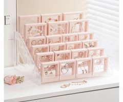 ProCase ディスプレイスタンド 6段式 展示台 皿立て コレクション棚 アクセサリー 収納ラック 展示 ショップ陳列 R11331