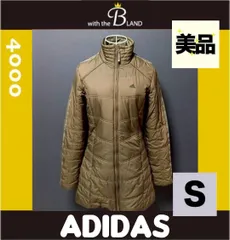 【美品】adidas　アディダス　CLIMA365　ロングダウンジャケット　ダウンコート　キルティング