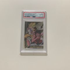 PSA10 ドラゴンボール×ワンピース ジャンプ40周年森永ウエハースカード