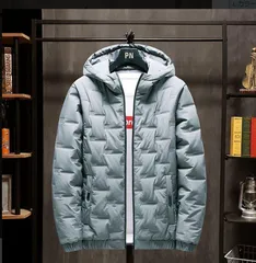 ダウンジャケット メンズ 冬服 防寒 厚手 軽め カジュアル キルティング 中綿ジャケット マウンテンパーカー フード付き ダウンコート