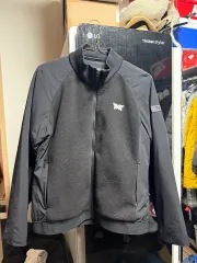 PXG ブラック フリース ダウン ジャケット