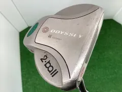 【中古】 オデッセイ WHITE STEEL 2・ball 34インチ パター PT スチール (フレックスその他) メンズ 男性用 右利き 右用 Dランク ゴルフクラブ