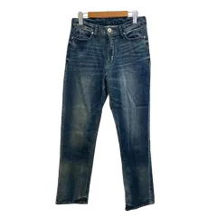 ナウクローゼット NAUW CLOSET デニム ジーパン ジーンズ ストレッチ 無地 67-93 青 ブルー