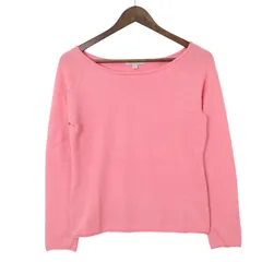 UNIQLO ユニクロ 秋冬 高級 カシミヤ100%★ セーター クルーネック ニット Sz.L レディース