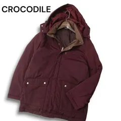 CROCODILE クロコダイル 秋冬★ フーディー ダウン コート Sz.M メンズ