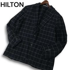 リングヂャケット×ヒルトン （HILTON）テーラードジャケット シルク混