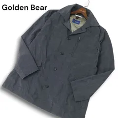 Golden Bear ゴールデンベア 秋冬 中綿 ライナー★ ステンカラーコート Sz.LL メンズ 灰 グレー 大きいサイズのサムネイル