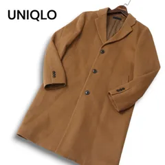 UNIQLO ユニクロ 秋冬 ウール カシミヤ★ チェスター コート Sz.S メンズ