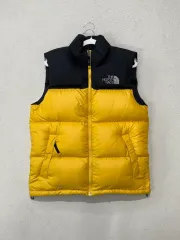 THE NORTH FACE 700 ヌプシ ダウンベスト イェロー 90-95