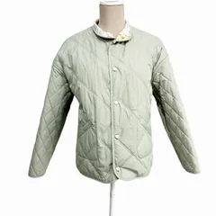 サマンサモスモス SM2 リバーシブル ブルゾン キルティング 花柄 カーキ F フリーサイズ