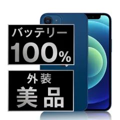 バッテリー100% 【中古】 iPhone12 mini 64GB ブルー SIMフリー 本体 Aランク スマホ iPhone 12 mini アイフォン アップル apple 【送料無料】 ip12mmtm1258a