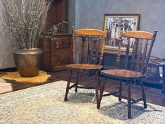 希少 飛騨産業 グリーンレザー domani ドマーニ スポークチェア nG